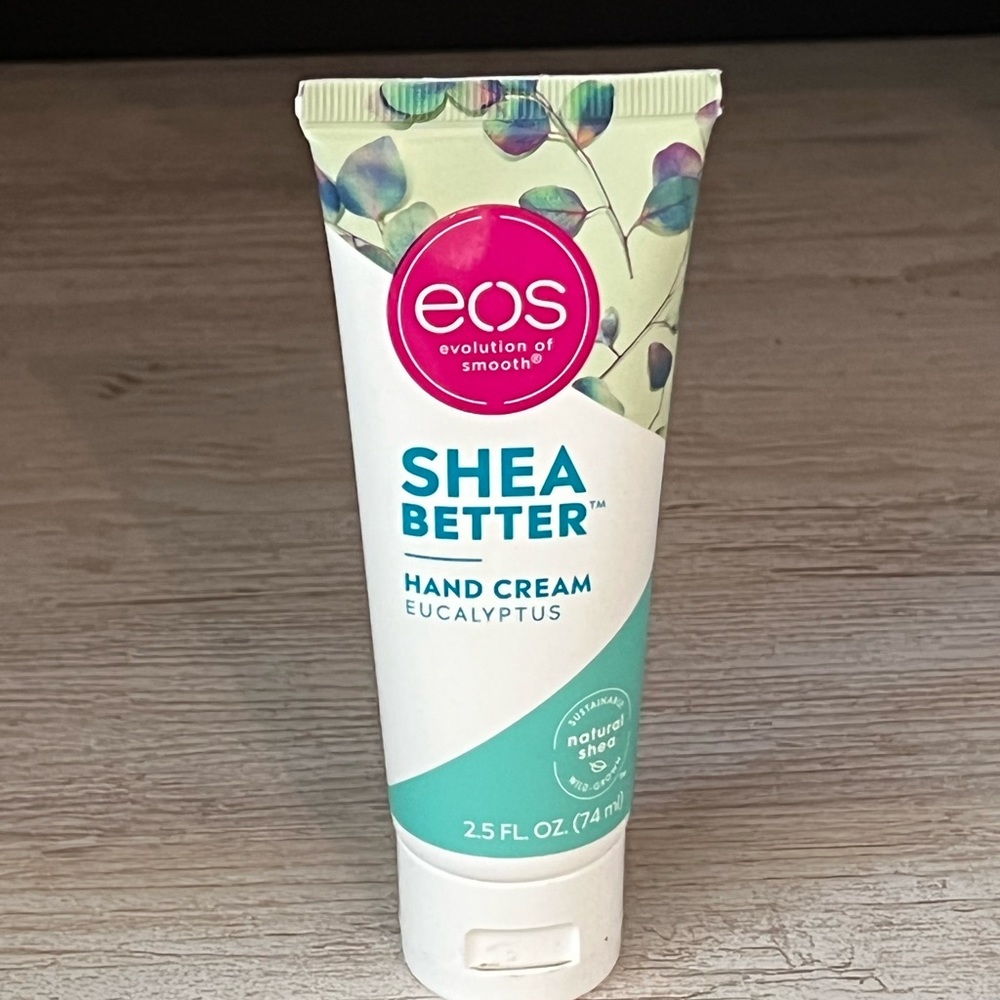 EOS Shea Better Hand Cream Eucalyptus Natural Shea Butter Hand Lotion NEW